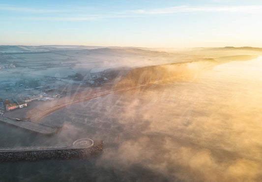 East Cliff in The Mist 2 - West Bay | Dorset