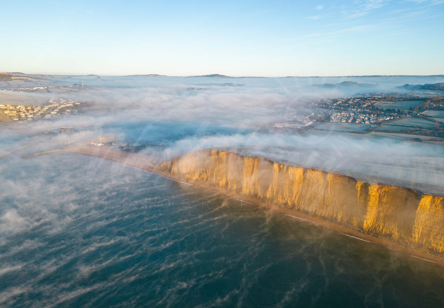 East Cliff in The Mist 4 - West Bay | Dorset