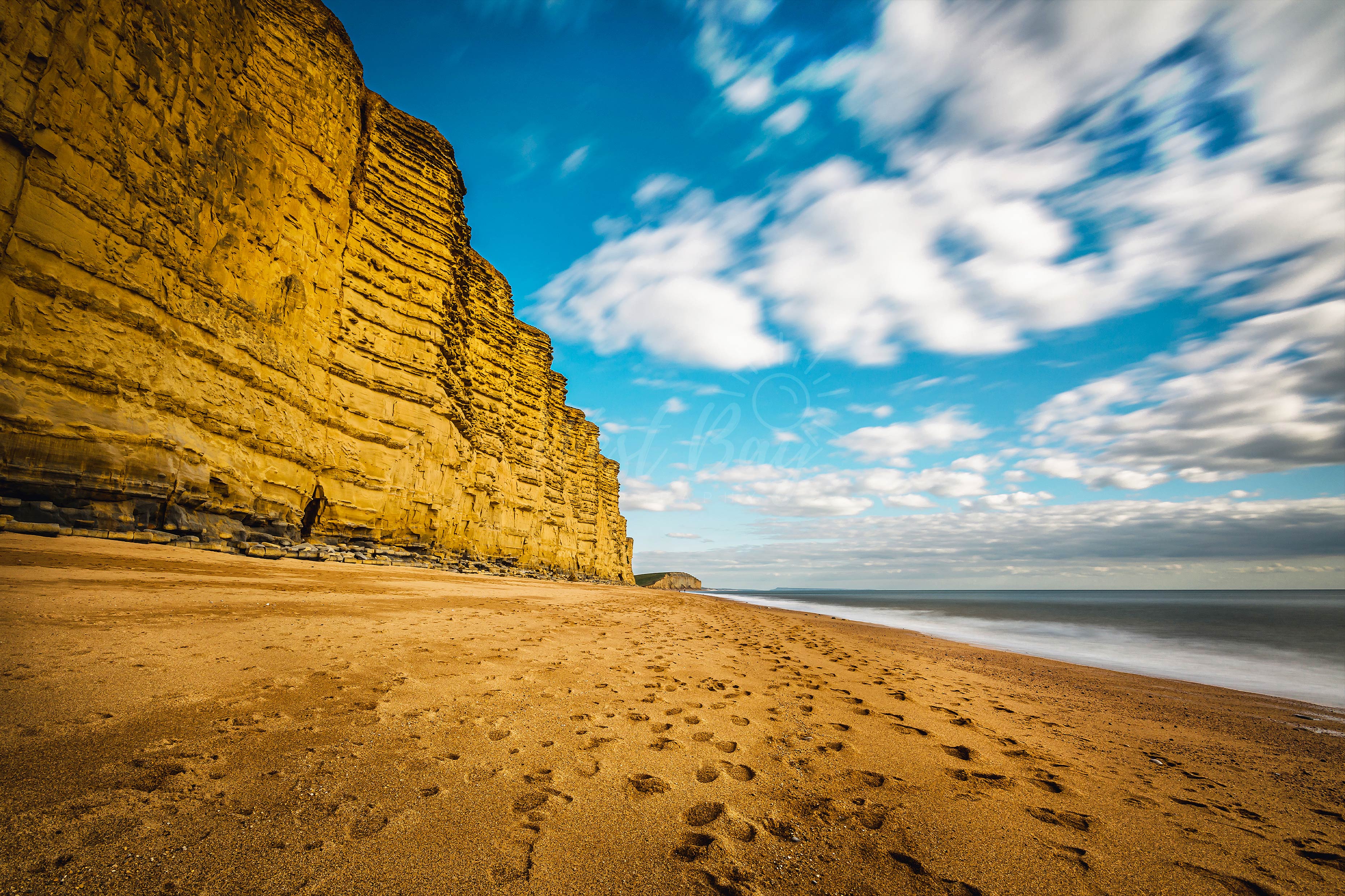 East Cliff To Burton West Bay Dorset Framed Pictures West